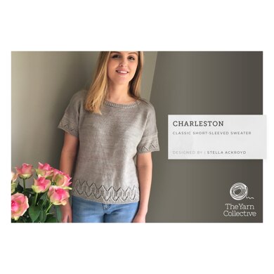 Charleston Jumper by Stella Ackroyd - Jumper Knitting Pattern for Women in The Yarn Collective - Downloadable PDF