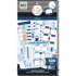 The Happy Planner Indigo 30 Sheet Sticker Pad