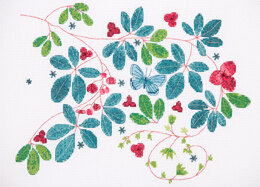 Anchor Dee Hardwicke Embroidery Kits - Glasshouse Vine Cross Stitch Dee. H - DEE102 - 22cm x 30cm