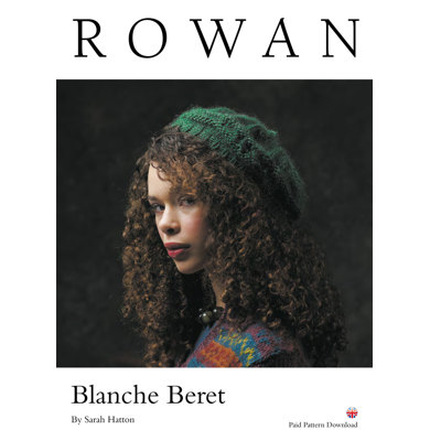 Blanche Beret Hat in Rowan Cocoon