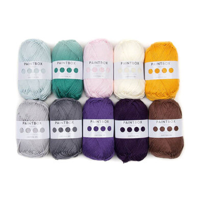Paintbox Yarns Cotton DK 10 Ball Color Pack