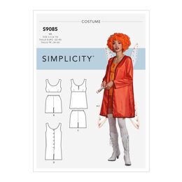 Simplicity Misses' Historical Costume Robe, Tops, Bottoms & Rompers S9085 - Sewing Pattern
