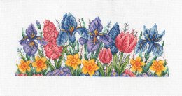 Creative World of Crafts Spring Delight Cross Stitch Kit - 31cm x 12cm