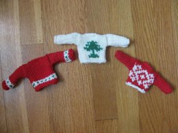 Mini Sweater Ornaments