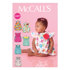 McCall's Infants' Rompers M7107 - Paper Pattern Size All Sizes In One Envelope