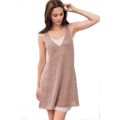 Sleeveless Tunic in Bergere de France Bigarelle