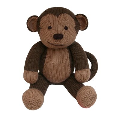 Children's Toy Monkey Knitting Pattern 
