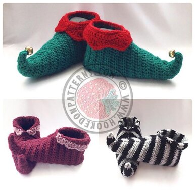 Curly Toes Elf Slipper Shoes