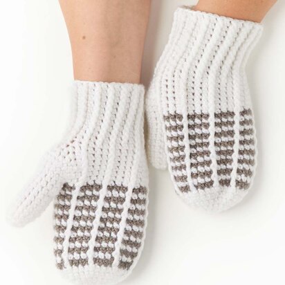 Machester Mittens in Premier Yarns Everyday Worsted - Downloadable PDF