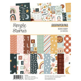 Simple Stories Boho Baby Paper Pad 6x8
