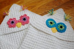 Owl Hooded Baby Towel