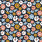Poppy Fabrics - Big Flowers - 9428.019 Jersey