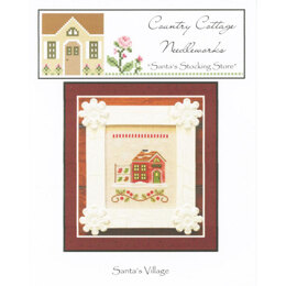 Country Cottage Needleworks Santa's Stocking Store Chart - Leaflet