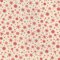 John Louden Christmas Fabrics - Red Snowflakes Cream Base - JLX0084 Natural