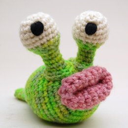 Crochet Garden Slug Amigurumi Pattern
