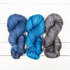 The Yarn Collective Bloomsbury DK 3 Skein Colour Pack - Deep Sea