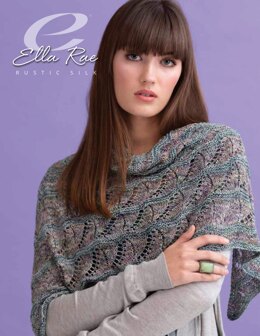 Madelyn Schal aus Ella Rae Rustic Silk - 15720 - Downloadable PDF