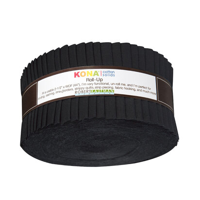 Robert Kaufman Strip Roll Kona Cotton Solids (6,4 cm) – RU-196-40