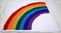 Susie's Rainbow baby blanket