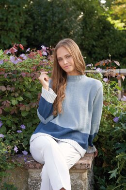 Tallulah Sweater in Rowan Summerlite DK - ZB314-00002-ENPFRP - Downloadable PDF