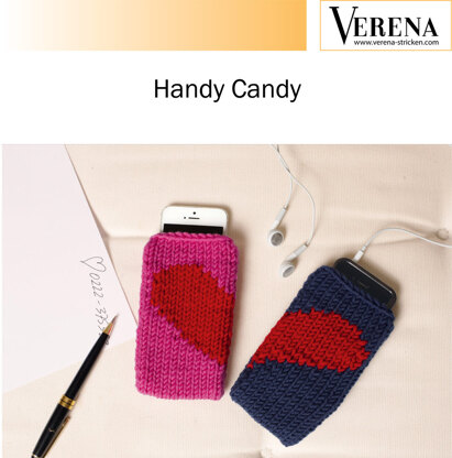 Handy Candy Handyhüllen von Verena in Lang Yarns Merino 70