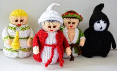 Scrooge Christmas Carol Dolls