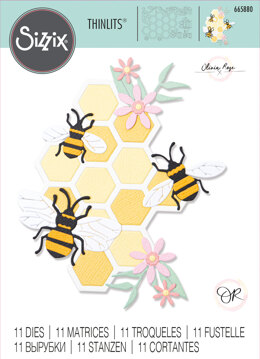 Olivia Rose Thinlits Die Set 11PK Bee Hive by Olivia Rose