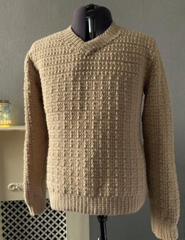 Long Loop Stripe Sweater