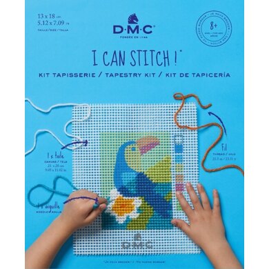 DMC Stickset für Anfänger – Der Tukan