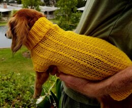 Lena's Twisty Columns Sweater