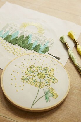 DMC Mindful Making: The Woodland Walk Embroidery Duo Kit