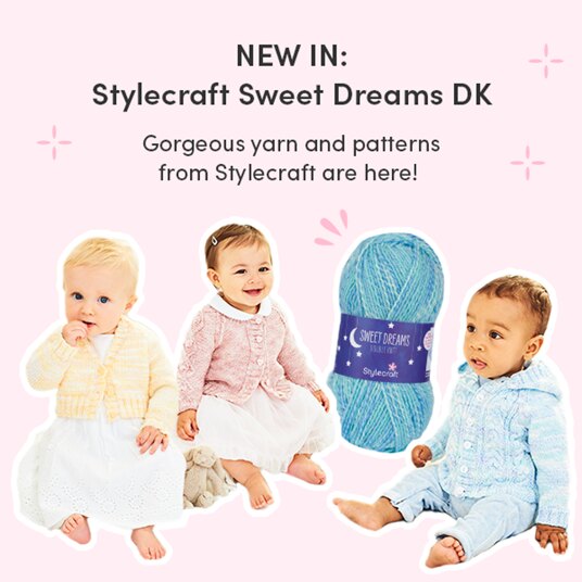 Stylecraft Sweet Dreams DK is available!
