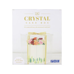PME Crystal Cake Boxes 6"