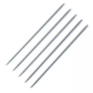 Prym Aluminium Double Point Needles 30cm (12") (Set of 5)