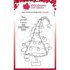 Woodware Clear Singles Festive Fuzzies - Tall Christmas Tree Stamp 4in x 6in
