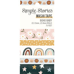 Simple Stories Boho Baby Washi Tape