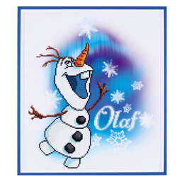 Vervaco Disney Olaf Diamond Painting Kit - Multi