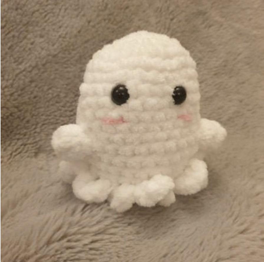 Crochet Ghost Plushie