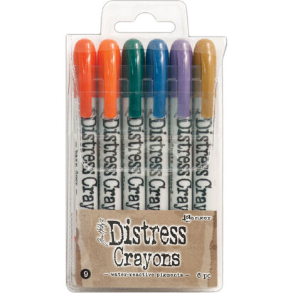 Ranger Tim Holtz Distress Crayon Set - Set #9