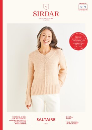 Sweater in Sirdar Saltaire - 10175 - Downloadable PDF