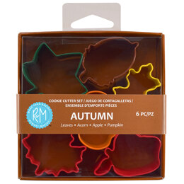 R&M Mini Autumn Cookie Cutters Set of 6