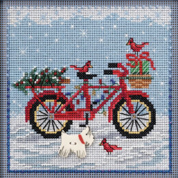 Mill Hill Holiday Ride (14 Count) Cross Stitch Kit