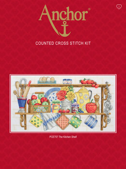 Anchor Cross Stitch - The Kitchen Shelf
