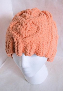 Heart Cabled Hat