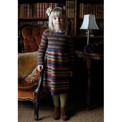 Elsie Dress in Rowan Felted Tweed DK - Downloadable PDF
