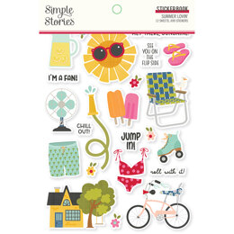 Simple Stories Summer Lovin' Sticker Book