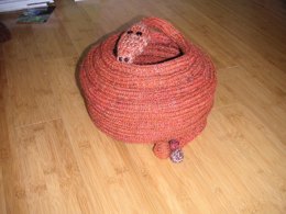 Rattle Snake Rattle Basket