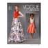 Vogue Misses' Skirts V1813 - Paper Pattern, Size 8-10-12-14-16
