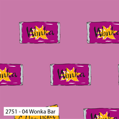 Craft Cotton Company Charlie and the Chocolate Factory - Wonka Bar