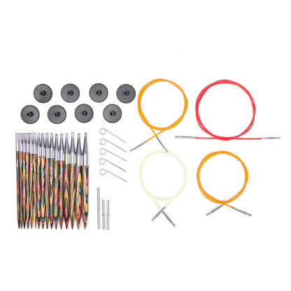 KnitPro Symfonie Interchangeable Needle Tips (Deluxe Set of 8)